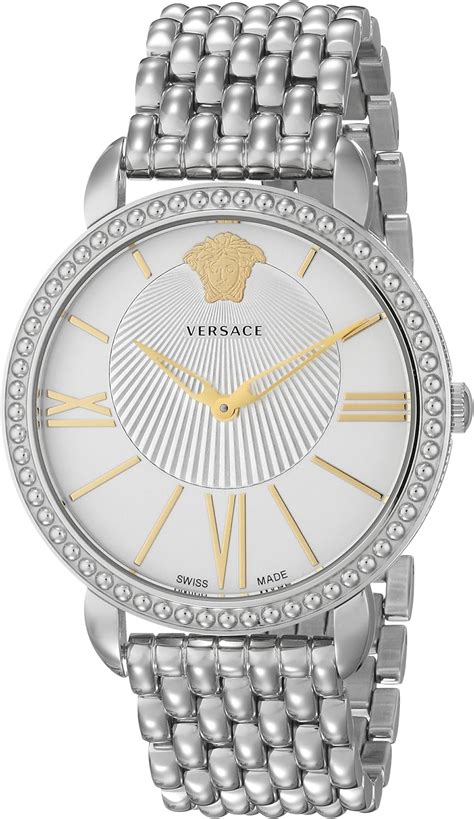 Versace Women's VQQ040015 New Krios Stainless Steel Watch